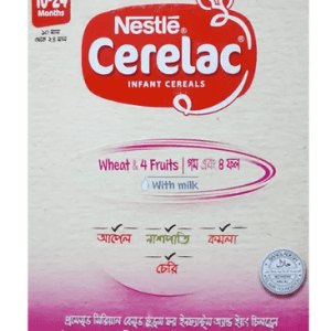 Nestle Cerelac Wheat & 4 Fruits Baby Food (10-24m) - 350g