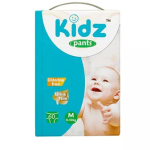 Kidz Baby Diaper Pant M (5-10 kg) 60 pcs