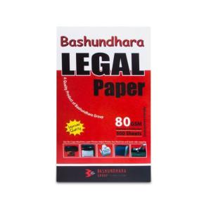 Bashundhara Offset Paper, Legal, 80 GSM (Pack of 500 Sheets)