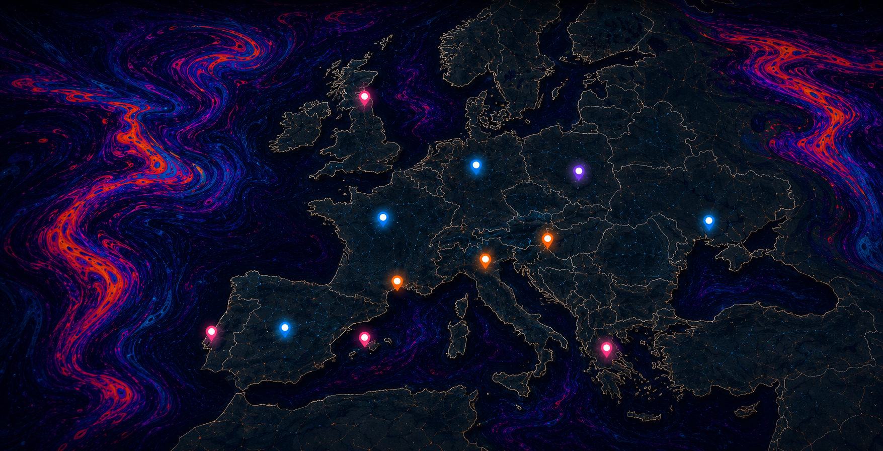 DipToo event network across Europe